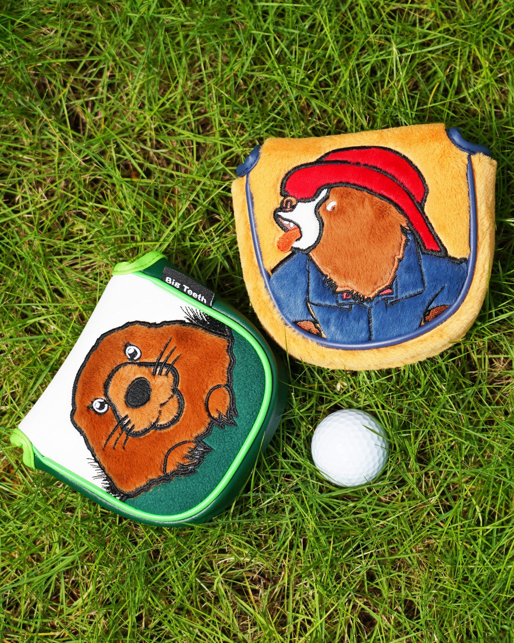 Brown Bear Putter Golf Headcover