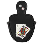 Ace and Jack Black Mallet Head Cover-CraftsmanGolf