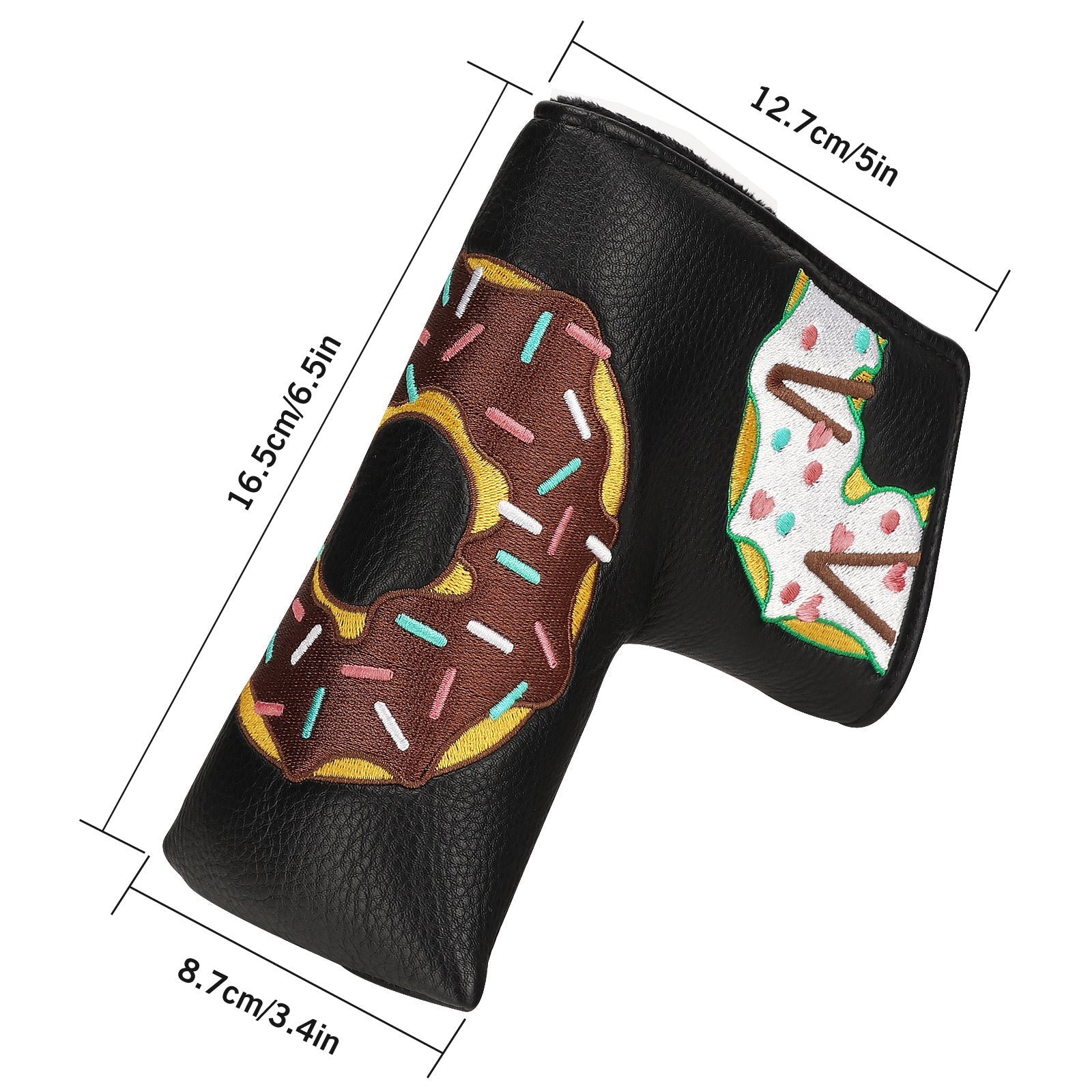 Chocolate Donut Blade Putter Headcover-CraftsmanGolf