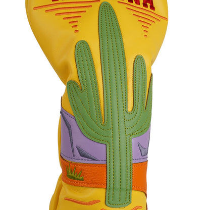 Arizona Saguaro Sunset Driver Cover