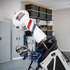 White Stamp Driver Head Cover