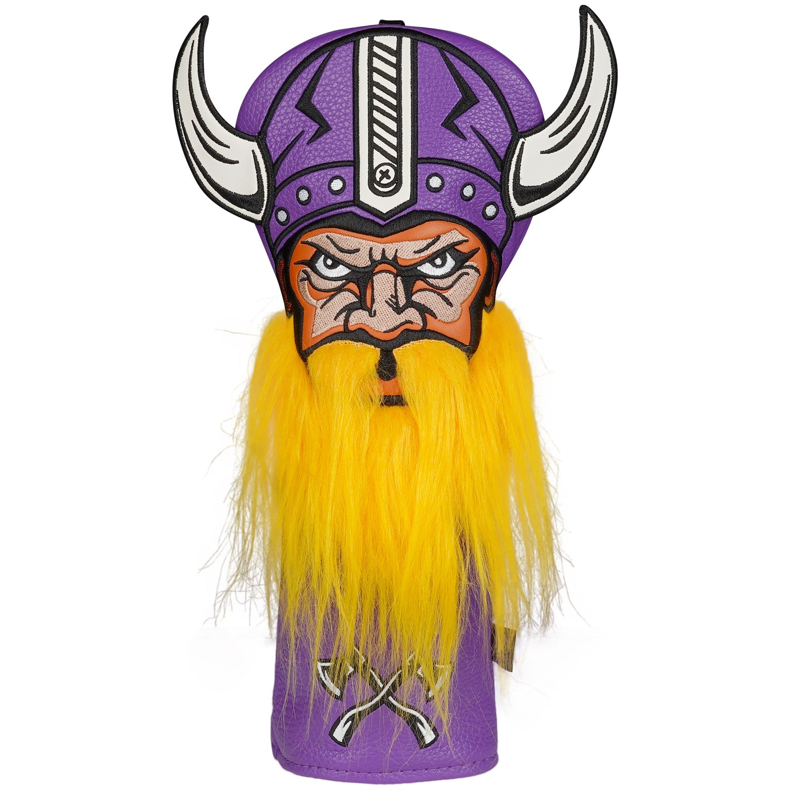 Purple Vikings Golf Headcover Set