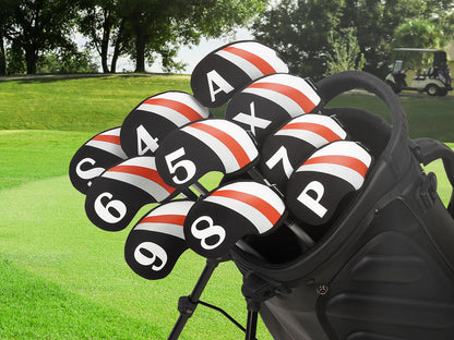 White& Black& Red Iron Cover 10pcs（4-9,P,A,S,X）Neoprene