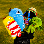 New Design Funny Plush Animal Golf Headcover Custom