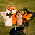 New Design Funny Plush Animal Golf Headcover Custom