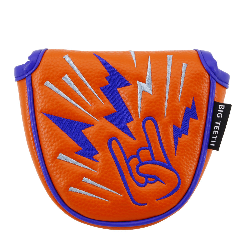 Orange Hiphop Magnetic Mallet Putter Cover