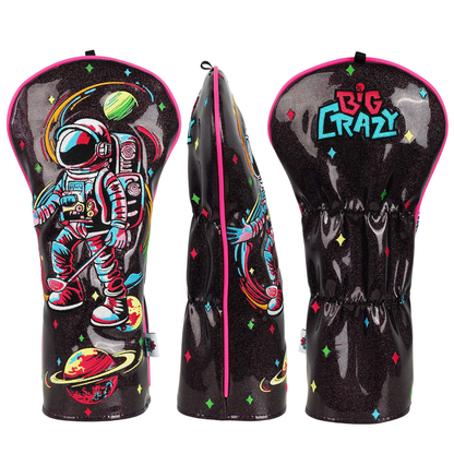 Black Astronaut Driver Golf Headcover Sets
