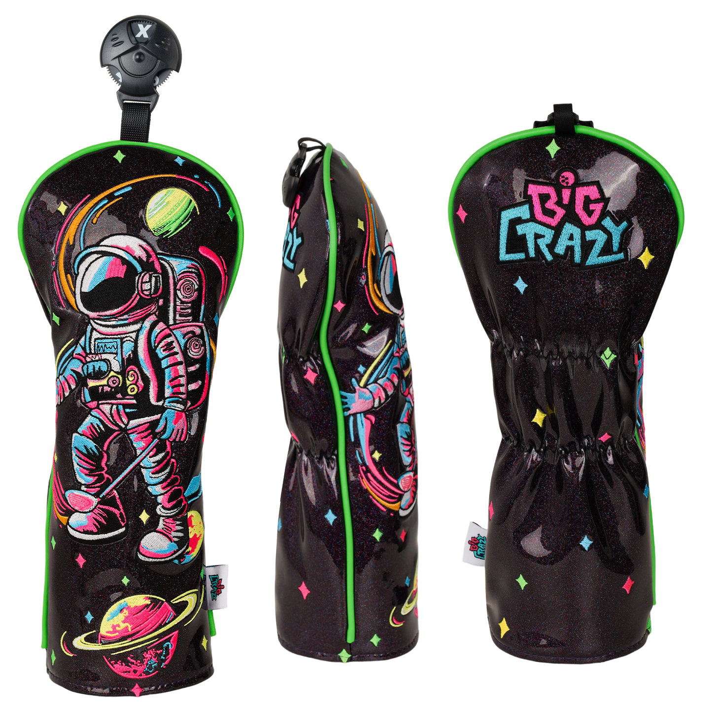 Black Astronaut Driver Golf Headcover Sets