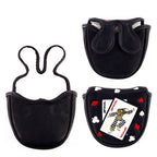 Joker Poker Mallet Putter Head Cover Black - CraftsmanGolf