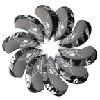 Black&Grey Camouflage Neoprene Iron Head Cover Set - CraftsmanGolf