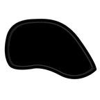 Personalized 10pcs Black Leather Iron Head Covers Set With Your Name