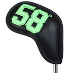 Colorful Numbers Magnetic Wedge Iron Headcovers Set (48¡ã,50¡ã,52¡ã,54¡ã,56¡ã,58¡ã,60¡ã)