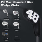 Colorful Numbers Magnetic Wedge Iron Headcovers Set (48¡ã,50¡ã,52¡ã,54¡ã,56¡ã,58¡ã,60¡ã)
