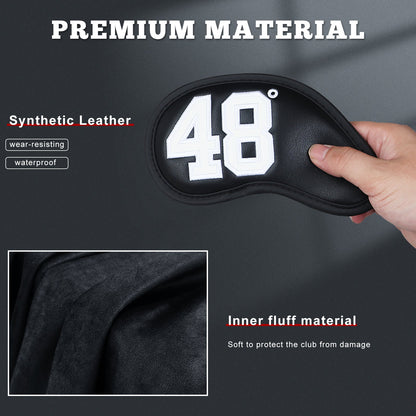 Colorful Numbers Magnetic Wedge Iron Headcovers Set (48¡ã,50¡ã,52¡ã,54¡ã,56¡ã,58¡ã,60¡ã)