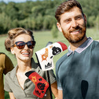 Angry Bombs Leather Golf Putter Blade Head Cover-CraftsmanGolf