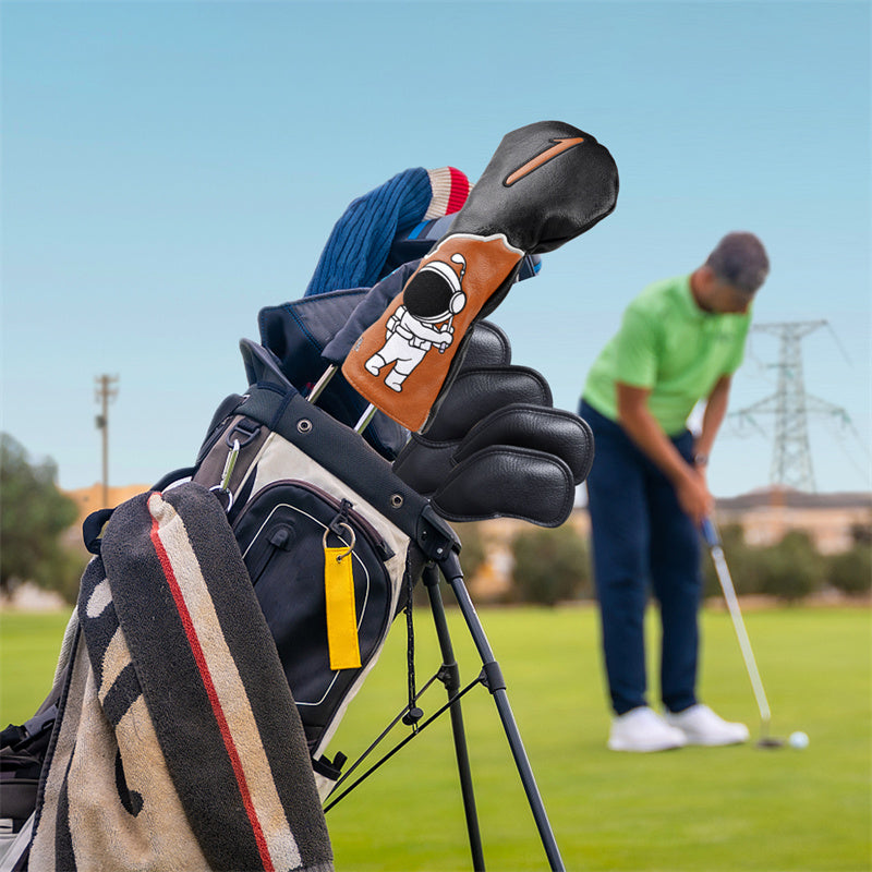 Astronaut Leather Golf Club Driver Head Cover - Craftsman Golf