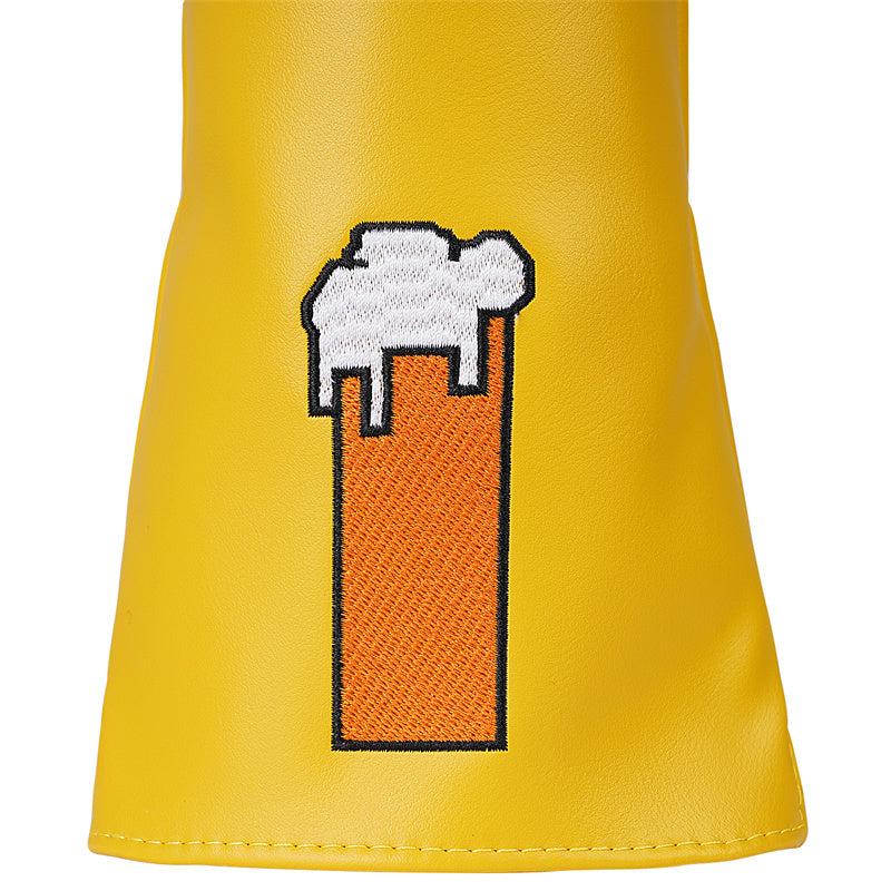 Beer Golf Club Headcovers Set (Driver, Fairway, Hybrid Cover)- Craftsman Golf