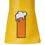 Beer Golf Club Headcovers Set (Driver, Fairway, Hybrid Cover)- Craftsman Golf