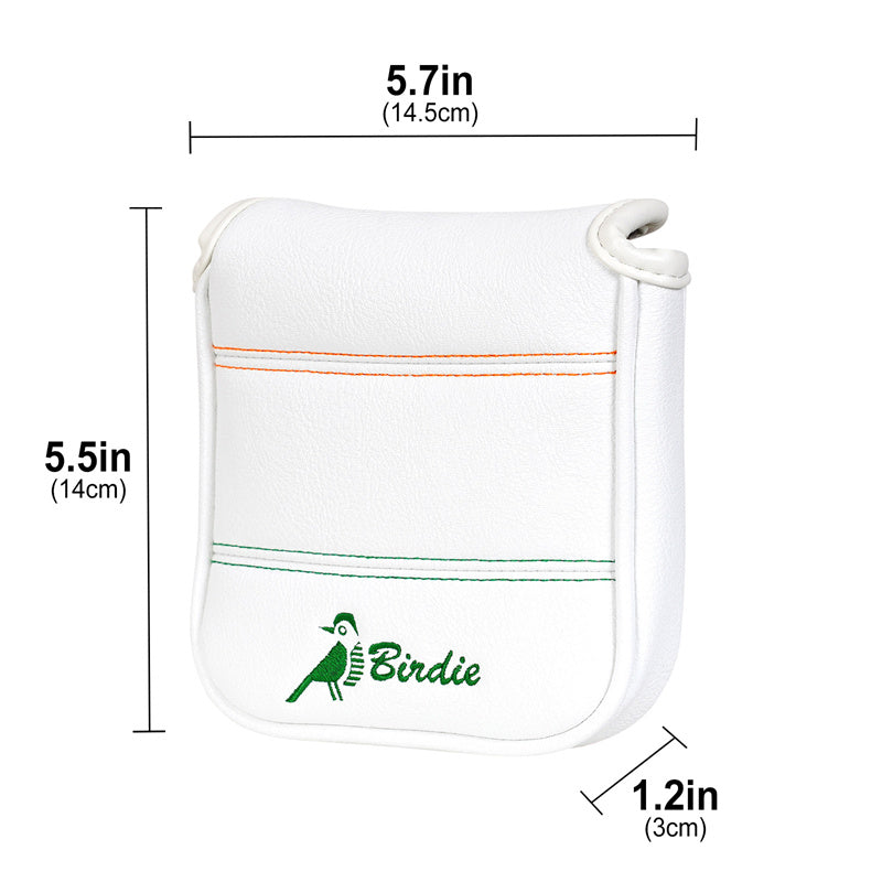Birdie Golf Club Large Mallet Putter Headcover