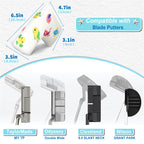 Birdie White Leather Golf Club Blade Putter Head Cover