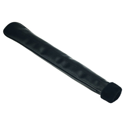 Black Leather Alignment Stick Cover-CraftsmanGolf