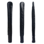Black Leather Alignment Stick Cover-CraftsmanGolf