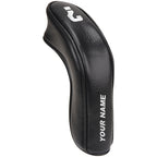 Black Leather White Numbers Golf Club Hybrid Iron Head Covers Set 9 PCS - Craftsman Golf