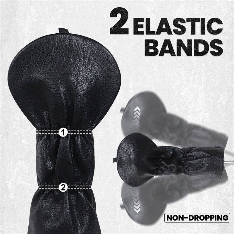 Black Skull Driver Head Cover