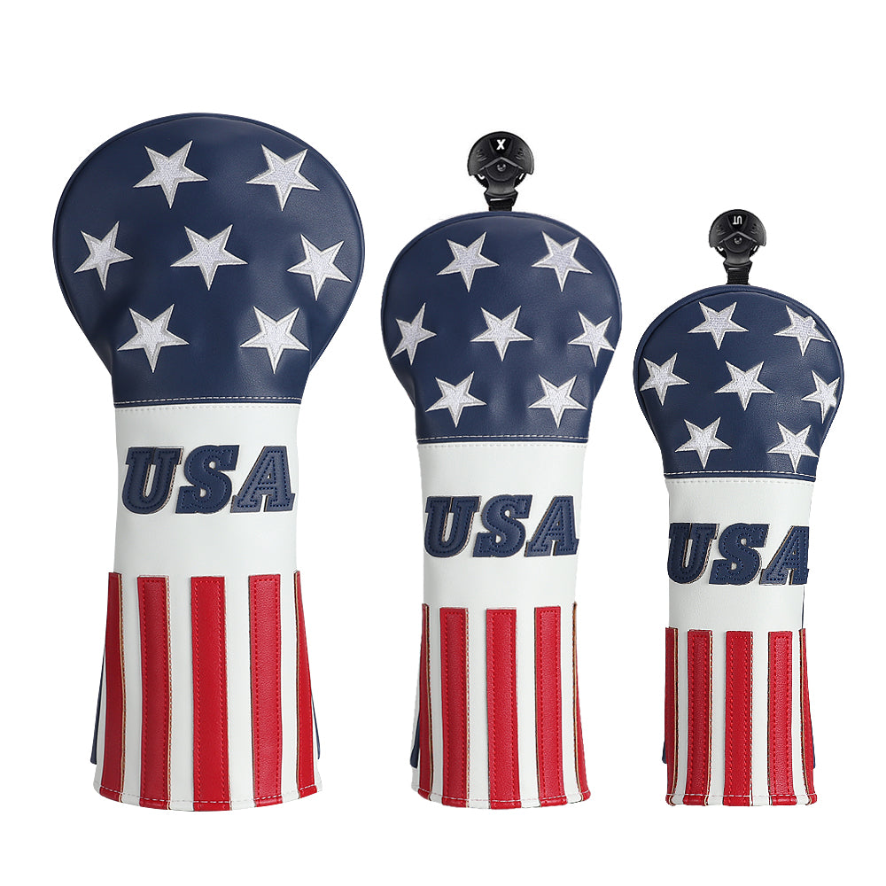 Blue Leather Headcover - Craftsman Golf