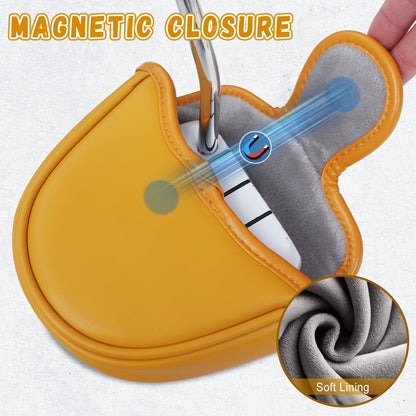 Boom Golf Magnetic Mallet Putter Head Cover
