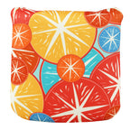 Colorful Orange Golf Club Large Mallet Putter Head Cover - Craftsman Golf