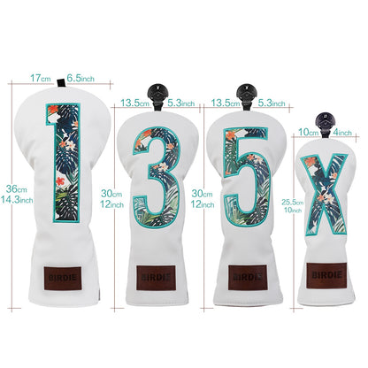Flowers Golf Club Headcovers Set