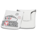 Four Aces Poker Large Mallet Putter Head Cover-CraftsmanGolf