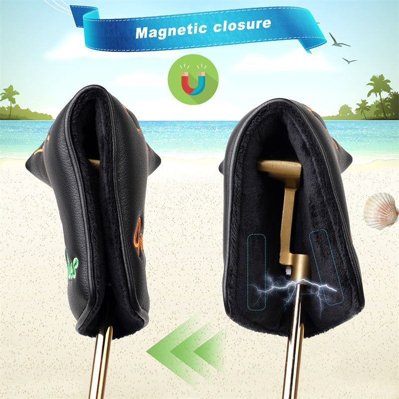 Good Vibes Golf Club Blade Putter Head Cover - Craftsman Golf