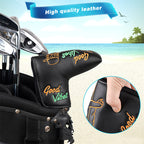 Good Vibes Golf Club Blade Putter Head Cover - Craftsman Golf