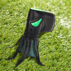Green Eyes Octopus Pattern Leather Blade Putter Head Cover-Craftsman golf