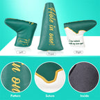 HOLE IN ONE Golf Club Blade Putter Head Cover - Craftsman Golf
