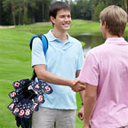 Blue & White Stars Hybrid Iron Head Covers Set-Craftsman Golf