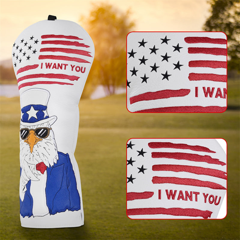 I Want You Uncle Sam Golf Club Driver Headcover