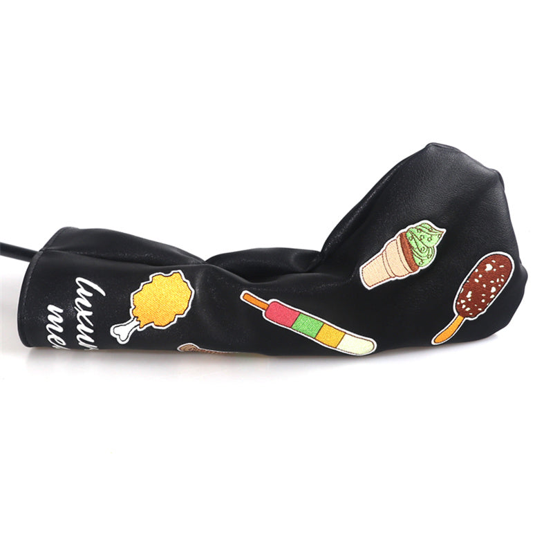 Ice Cream Leather Golf Club Driver Head Cover - Craftsman Golf
