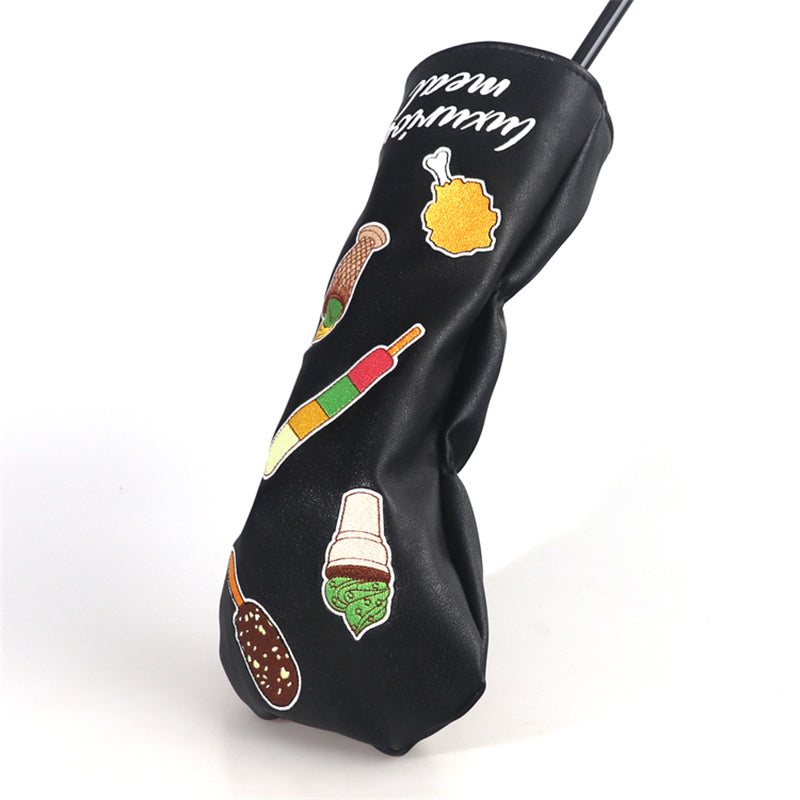 Ice Cream Leather Golf Club Driver Head Cover - Craftsman Golf