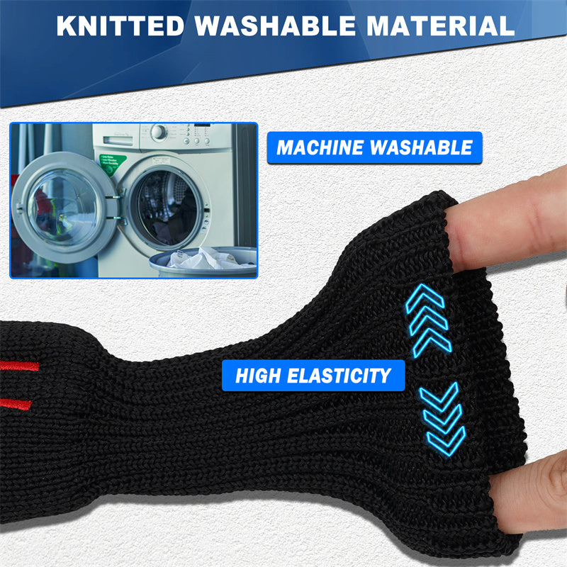 Knitted Colorful Numbers Golf Club Hybrid Iron Head Covers Set 8 Pcs-CraftsmanGolf