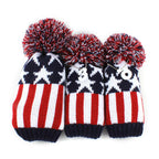 Knitted Stars Pom Pom Wood Head Covers Set 3pcs-CraftsmanGolf