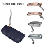 Leather Golf Putter Blade Head Cover - Craftsman Golf
