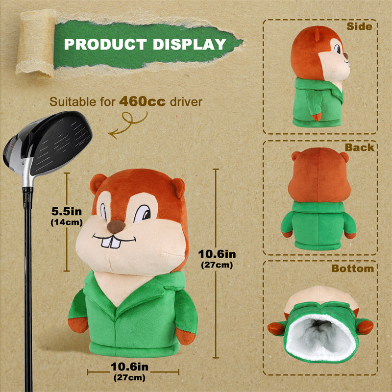 Marmot Funny Golf Club Driver Head Cover - Craftsman Golf