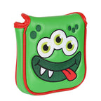 3-Eyes Monster Golf Club Square Mallet Putter Head Cover