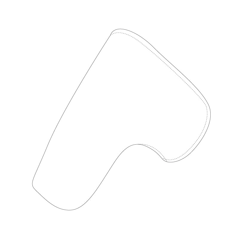 Personalized Blade Putter Headcover With Logo - CraftsmanGolf