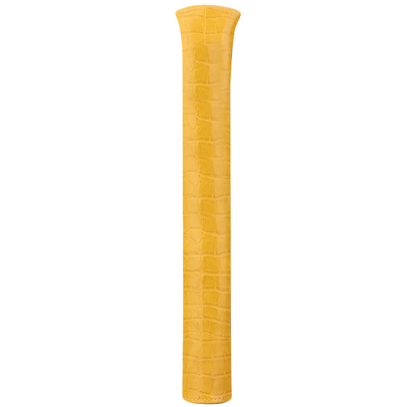 Personalized Crocodile Pattern Leather Alignment Stick Cover - CraftsmanGolf