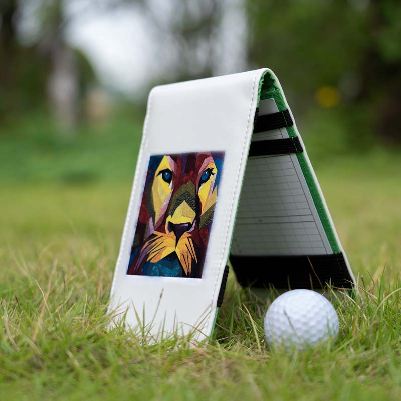 Personalized Scorecard & Yardage Book Holder Cover With Logo/Photo