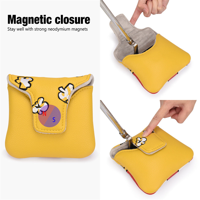 Popcorn Golf Large Mallet Putter Head Cover